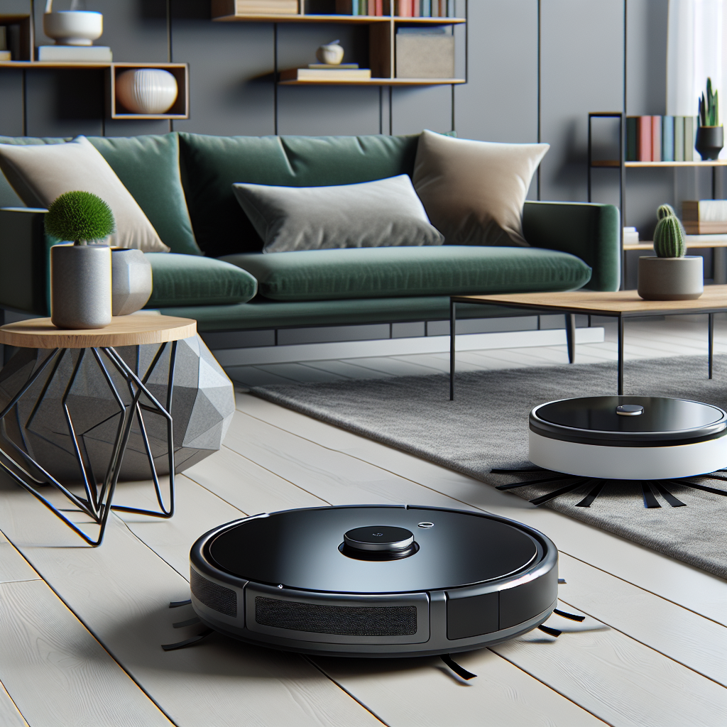 An assortment of the best robot vacuum names showcased on a clean floor.